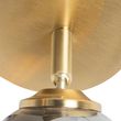 Spot-encastré-or-2-lumières-orientable-avec-verre-fumé---Athènes