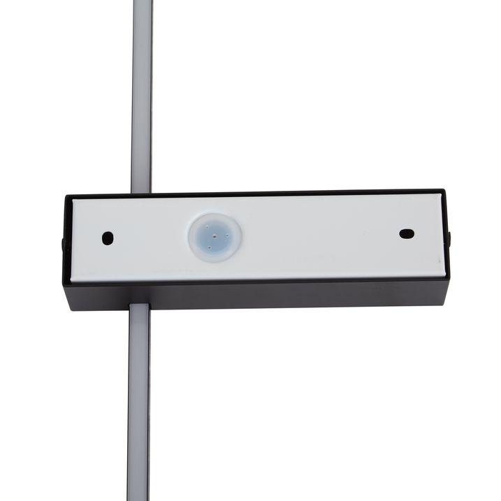 Modern fali lámpa fekete 75 cm LED-del IP44 - Dial