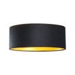 Moderne-Deckenleuchte-schwarz-Samt-40cm-inkl.-LED-3-Stufen-Dimmbar---Sue