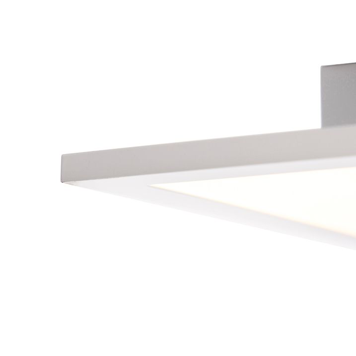 Taklampe hvit 40 cm inkl. LED 4-trinns dimmbar - Liv