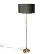 Lampadaire-doré-avec-abat-jour-ovale-en-velours-vert-50-cm---Parte
