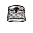 Φωτιστικό-οροφής-αγροτικό-μαύρο-rattan-40-cm-IP44---Calamus