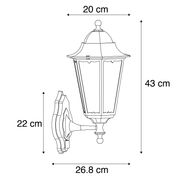 Zidna-lampa-za-spoljašnju-upotrebu-crna-sa-senzorom-pokreta-IP44---Havana