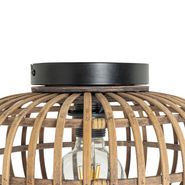 Smarte-Deckenleuchte-schwarz-mit-Bambus-inkl.-WiFi-G95---Amira