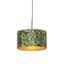 Hanglamp-met-velours-kap-pauw-met-goud-35-cm---Combi