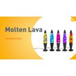 Lava-Lamp-Purple-with-White-Wax-incl.-LED---Molten-Lava