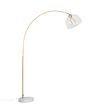 Nutikas-kaarlamp-messingist,-läbipaistva-klaasiga,-koos-WiFi-G95-ga---Arc