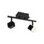 Moderne-loftslampe-sort-inkl.-LED-2-lys---Nola