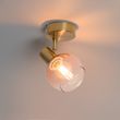 Art-Deco-spot-goud-met-roze-glas---Vidro