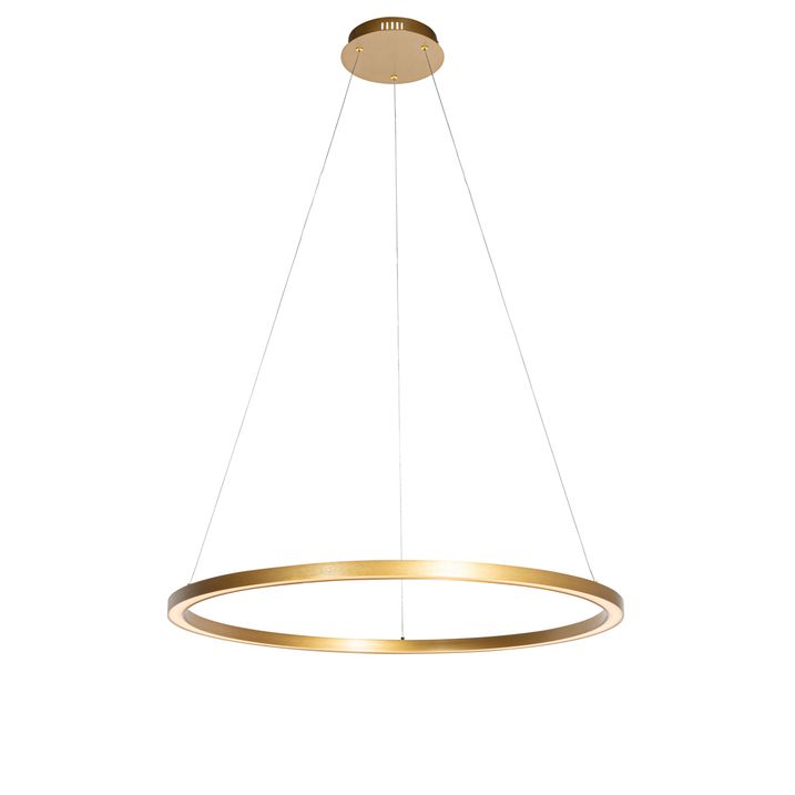 Kultainen riippuvalaisin 80 cm sis. LED 3-vaiheinen himmennin - Girello
