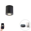 Okos-fürdőszoba-spotlámpa-fekete-kerek-IP44-WiFi-vel-GU10---Capa