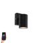 Slimme-buiten-wandlamp-zwart-incl.-WiFi-GU10-IP44---Solo