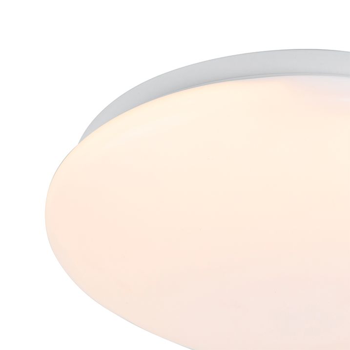 Moderna plafonska lampa bela 26 cm uključujući LED - Iene