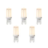 Set-od-5-G9-LED-lampi-sa-mogućnošću-zatamnjivanja-3W-280-lm-2700K