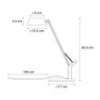 Tafellamp-zwart-met-touch-incl.-LED-met-USB-aansluiting---Edward