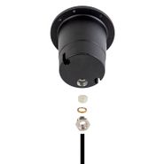 Sett-med-6-utendørs-bakkespotter-stål-11-cm-IP67---Basic-Round