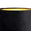 Lampada-da-parete-in-stile-Art-Déco-nera-con-paralume-in-velluto---Stacca