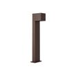 Lámpara-de-exterior-marrón-óxido-de-65-cm-con-LED-IP64,-luz-tenue-y-solar---Charlene
