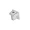 Track End Cap White 1-Phase - Slimline