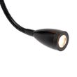 Lampada-da-parete-in-stile-Art-Déco-nera-con-paralume-in-velluto---Stacca