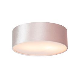 Moderna plafonska lampa roze 30 cm sa zlatnim enterijerom - Bubanj