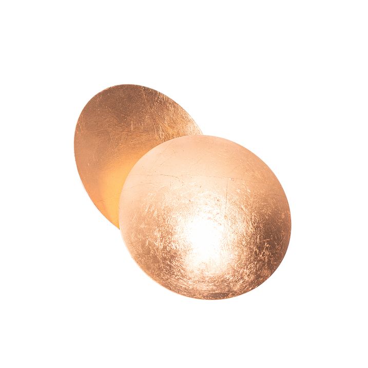 Smart vägglampa koppar inkl WiFi G9 - Sunrise