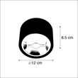 Moderni-plafonski-spot-crni-AR111-uklj.-LED---Expert