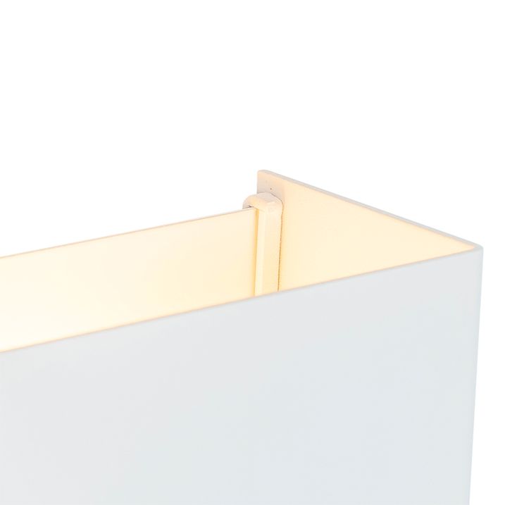 Applique Murale Moderne Blanche 2 Lampes - Otan S