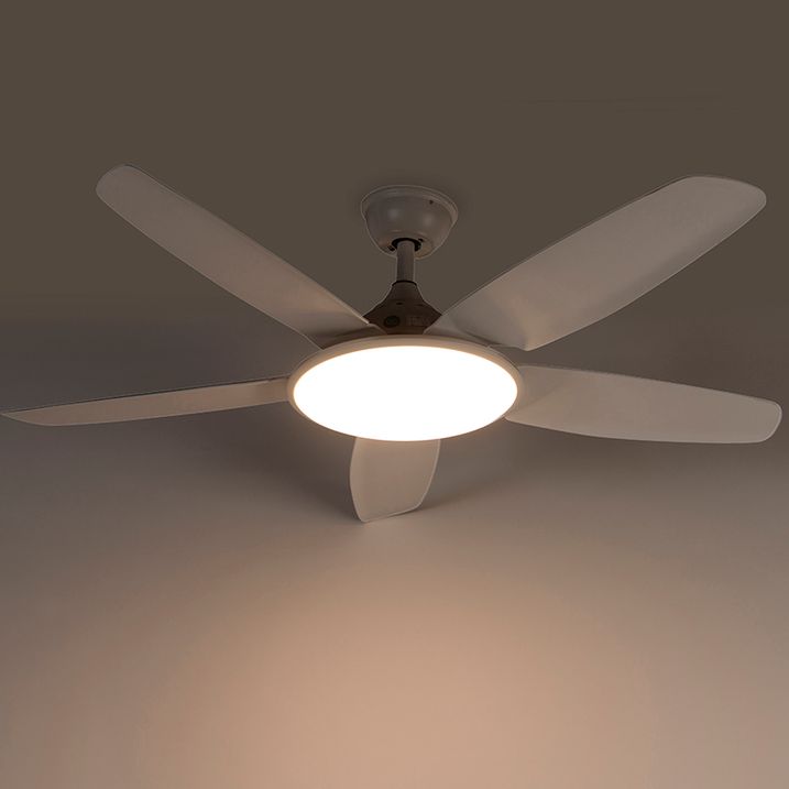 Stropní ventilátor bílý 130 cm vč. LED stmívatelný s dálkovým ovládáním - Vifte