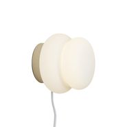 Lampă-de-masă-Japandi-bej-cu-sticlă-opală-15cm---Kumo