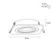 Ensemble-de-6-spots-encastrables-ronds-noirs-GU10-50mm-orientables-et-inclinables-IP44---Alberto