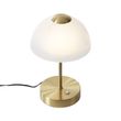 Design-pöytävalaisin-kulta-opaalilasilla-sis.-LED-himmennettävä---Joya