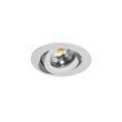 Set-me-6-Drita-Reflektuese-Moderne-të-Inkasuara,-të-Bardha-8.2-cm-me-LED-IP54-Ultra-të-Holla---Pupil