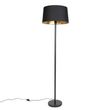 Moderna-stāvlampa-melna-ar-melnu-abažūru-45-cm---Simplo