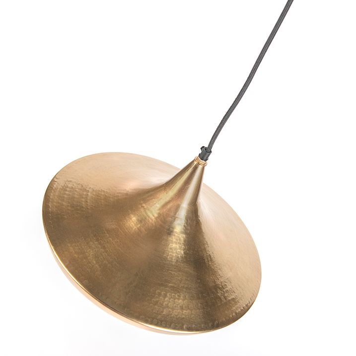 Vintage hanging lamp gold - Duke A