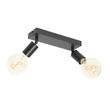 Faretto-moderno-nero-rettangolare-2-luci---Facil