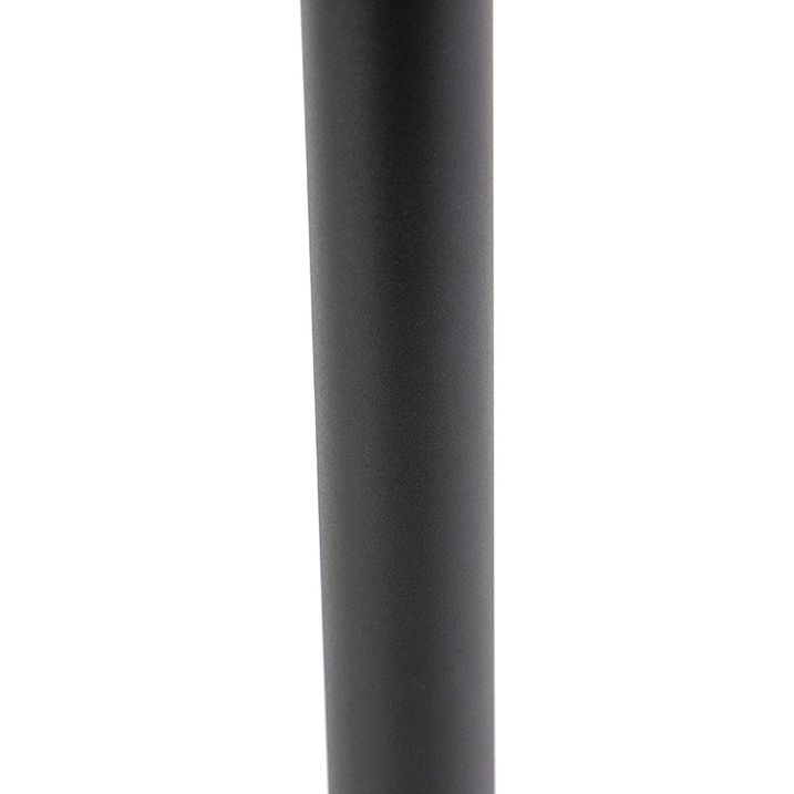 Moderni lauko lempa juoda 80 cm IP44 - Blizgesys