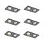 6'lı-Set-Yuvarlak-Gömme-Spot-Lamba-Metalik-Gri-GU10-50mm-Ayarlanabilir-IP44-2-Işıklı---Alberto