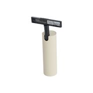 Foco-moderno-beige-con-negro-para-sistema-de-riel-monofásico-GU10-35mm---Slimline-Uzzy