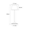 Lampe-de-table-gris-foncé-avec-LED-IP65-rechargeable-avec-station-de-charge---Bass