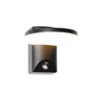 Vonkajšia-nástenná-lampa-čierna-vrátane-LED-IP54-senzor-pohybu---Esmee