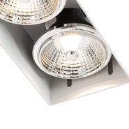 Modern-infälld-spotlight-vit-GU10-AR70-trimless-2-ljus---Oneon