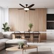 Stropní-ventilátor-černý-130-cm-vč.-LED-stmívatelný-s-dálkovým-ovládáním---Vifte