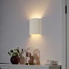 Lampada da parete scandinava beige ovale - Plaster