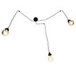 Smart-taklampa-svart-3-ljus-inkl.-WiFi-G95---Cava