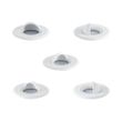 Ensemble-de-5-spots-encastrables-modernes-blancs-avec-LED-IP67---Linsey