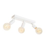 Modern-spotlight-vit-rektangulär-3-ljus---Facil