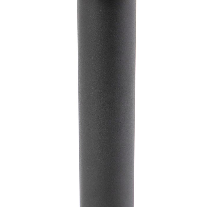 Buitenlamp zwart met grondpin en kabelmof 50cm IP44 - Gleam