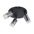 Deckenstrahler-Gunmetal-Rund-3-flammig-drehbar-und-verstellbar---Drain