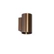 Smart-wandlamp-donkerbrons-rond-2-lichts-incl.-2-Wifi-GU10-50mm---Sandy